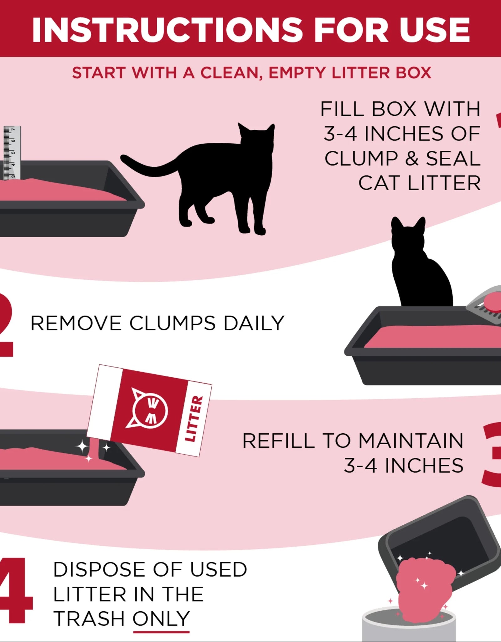 Clump & Seal Cat Litter Multi-Cat Complete Odor Sealing Clay Clumping Cat Litter, 28 Lb