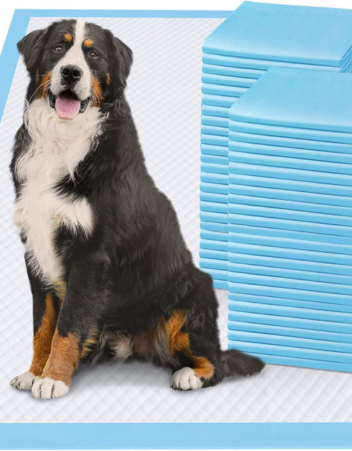 Load image into Gallery viewer, 4XL 36"X36" Thicken Heavy Absorbent Dog Pads 100 Pack - Jumbo Disposable Wee Wee Pads Quick Dry Leakproof Pee Pads for Dogs, Cats, Rabbits Pets
