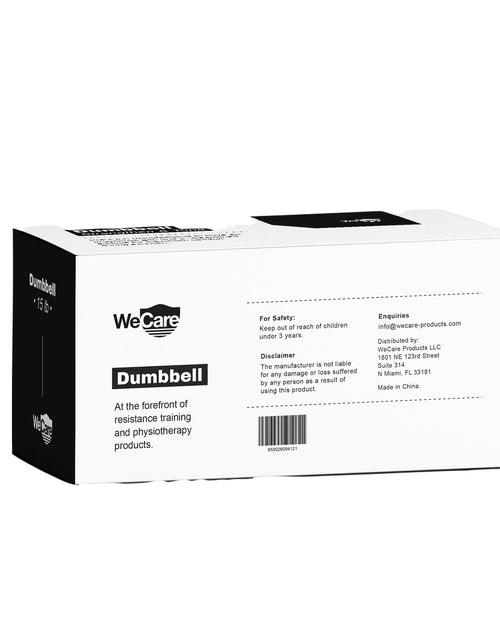 Load image into Gallery viewer, Fitness, Mancuerna De Neopreno De 15Lb, Par - Negro
