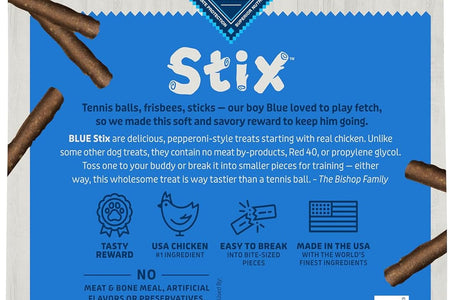 Stix Pepperoni-Style, Natural Soft-Moist Dog Treats