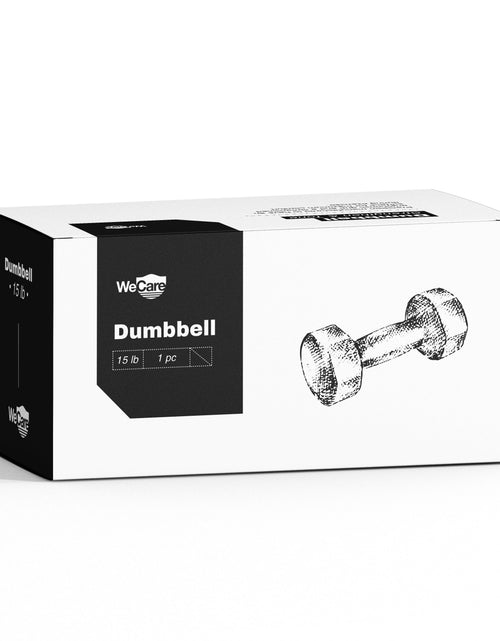 Load image into Gallery viewer, Fitness, Mancuerna De Neopreno De 15Lb, Par - Negro
